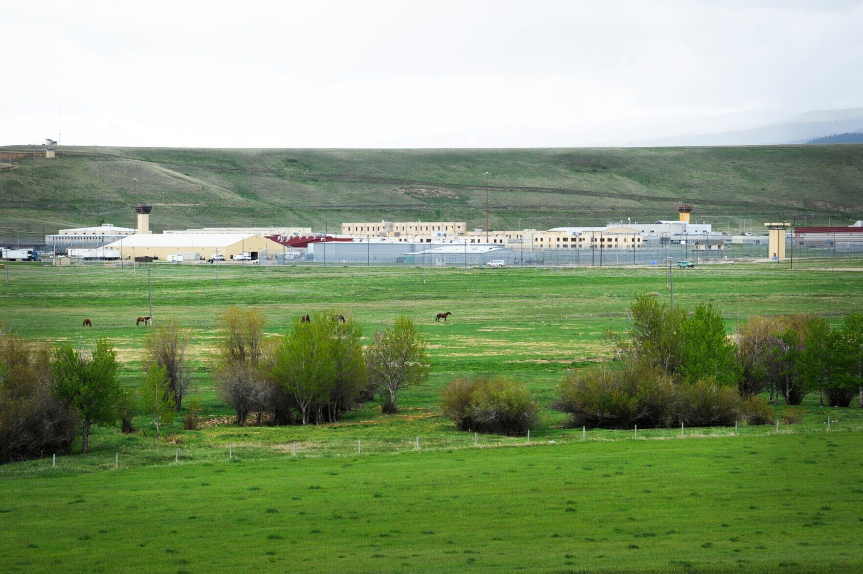 The Montana State Prison outside Deer Lodge.